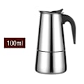 Pikkukuva 1 / 3: Espressokeitin 2/4/6 kupille Ruostumattomasta teräksestä valmistettu mokkapannu espressokeitin 100/300/200ml 100ML