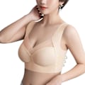 Miniatyrbillede 1 af 3: Dame Sømløs Push Up BH Shapewear Uden Bøjle Crop Top Vest Sports Bralette Undertøj Skin Color 3XL