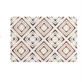 Miniatyrbild 1 av 5: Geometrisk Patchwork PVC Entrématta Halkskyddad Golvmatta Badrum Kök