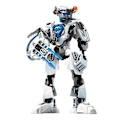 Miniatyrbillede 1 af 5: Star Warrior Soldater Helte Factory Bionicle Surge Evo Stringer Robot Figurer Byggeklodser Brikker Børnelegetøj sliver