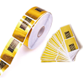 Miniatyrbild 2 av 3: 500 Stycken Nagelkonst Tips Förlängningsstickers, Självhäftande Nagelform Med Nummer, för UV Gel Nagel Förlängning (1 Rulle) [HONGDE]