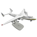 Miniatyrbild 1 av 5: Metall Legering Antonov An-225 Mriya Flygplansmodell 1/400 Skala Replika Modell Flygplan Leksak för Samling