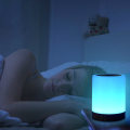 Miniatyrbillede 3 af 5: Natlampe, berøringsdæmpbar LED-sengelampe