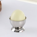Miniatyrbilde 1 av 5: 2 stk. rustfritt stål eggkoppsett, stabelbart, rustfritt