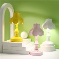 Miniatyrbillede 5 af 5: LED-lys Lotus-formet nattelys, hvid