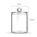 Miniatyrbilde 2 av 5: 4 plastkrukker for oppbevaring og organisering av topper, kosmetikk
