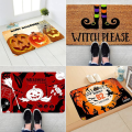 Miniatyrbilde 3 av 4: Halloween-dørmatte, sklisikker, vaskbar, 15,7*23,6 tommer, #18