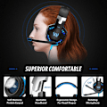 Pikkukuva 2 / 5: Peliheadset-mikrofoni LED-stereobassolla