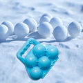 Miniatyrbillede 5 af 5: 3-pak sneboldmaskine udendørs vinter snelegetøj (orange, blå, grøn)