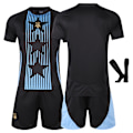 Miniatyrbillede 7 af 10: 2024-2025 Argentina fodbolduniform nr. 10 Messi nr. 11 Di Maria America's Cup træningsdragt Jersey sæt{HONGDE} Size 11 socks #18