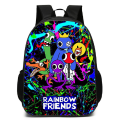 Miniatyrbild 1 av 5: Rainbow Friends Ryggsäck Skolväskor Reseryggsäckar Presenter