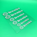 Pikkukuva 4 / 5: 6 kpl auton tarra Brembo kirjaimet ajoneuvo dec White 1PC