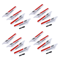 Miniatyrbillede 1 af 3: 4 x Blade Syma S107 S107g Gyro Fjernbetjening Helikopter Reservedele
