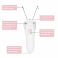 Miniatyrbilde 4 av 5: Elektrisk hårfjerner Tråd epilator Bomulls tråd epilator med bomulls tråd for fjerning av leppe hake på ansiktet