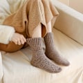 Pikkukuva 3 / 7: 5 paria yksinkertaisia, paksuja, pehmeitä unisex-sukkia, naisten sukkia ja sukkahousuja