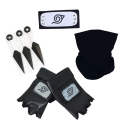 Pikkukuva 4 / 4: Anime Naruto Pannband Set Kakashi Maski