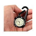 Miniatyrbillede 3 af 5: Clip On Karabinhage Lysende Ur Skive Fob Digital