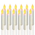 Miniatyrbillede 1 af 5: 12 stk. Flammeløse LED Keglelys, Batteridrevne Harry Potter Svævende Lys til Fest, Juledekorationer