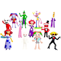 Miniatyrbild 1 av 6: 12 The Amazing Digital Circus Figurer Set, Pomni Jax Modell Leksaker För Barn Presenter, The Amazing Digital Circus Samlarobjekt Anime Figurer 12pcs-c