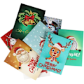 Miniatyrbild 1 av 4: Julkort Diamantmålning Måla efter nummer kit Jul DIY-gåva för vänner och familj under helgerna
