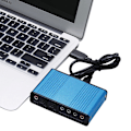 Miniatyrbilde 2 av 5: USB optisk lydkort 5.1 7.1 optisk lydkortadapter (1 stk.)