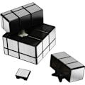 Miniatyrbild 4 av 5: Mirror Cube 3x3x3 Speed Cube - Silver Magic Cube Pussel Leksaker Kubspel för Barn & Vuxna