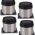Pikkukuva 1 / 5: 4 kpl säädettävät huonekalujalat, pyöreät, hyllyt 50 mm