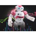 Miniatyrbilde 5 av 5: Barnerobot for barn, oppladbar smart robotleke (rosa)