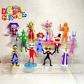 Miniatyrbillede 5 af 7: 6 Fantastiske Digitale Cirkus Figurer Sæt, Pomni Jax Model Legetøj Til Børn Gaver, De Fantastiske Digitale Cirkus Samleobjekter Anime Figurer 6pcs-c