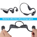 Pikkukuva 5 / 5: Langaton luujohtokuuloke Bluetooth-kuuloke musta