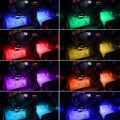 Pikkukuva 3 / 5: 4x 9LED RGB tunnelmavalot