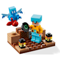 Miniatyrbillede 2 af 4: Minecraft 21244 Sværd-udpost Creeper, Skelet, Legetøj og Minifigurer til Børn Flerfarvet [HONGDE]