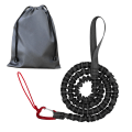 Miniatyrbilde 1 av 5: Dra tau for barnesykler Elastisk dra tau for sykler Black
