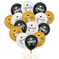 Miniatyrbillede 2 af 4: 50 x 12\" latexballoner Graduation Bash balloner White