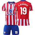 Pikkukuva 6 / 10: 2024-2025 Atletico Madrid kotijoukkueen jalkapallopaita nro 7 Griezmann pelipuku sukat ja suojavarusteet miehille{HONGDE} NO.7  socks + protective gear #22