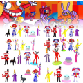 Miniatyrbilde 2 av 7: 12 The Amazing Digital Circus Figures Set, Pomni Jax Model Toys For Kids Gifts, The Amazing Digital Circus Collectible Anime Figures 12pcs-d