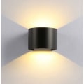 Miniatyrbillede 4 af 5: LED væglamper moderne dæmpbare kontroller-varmt lys-sort