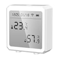 Miniatyrbild 1 av 4: Intelligent Temperatur- och Fuktighetssensor - Termometer och trådlös wifi-hygrometer för hemmet, kontrollerad via Alexa-appen {HONGDE}