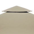 Pikkukuva 4 / 6: vidaXL Gazebo-katos 270 g/m² 3 x 3 m Beige{HONGDE}