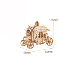 Miniatyrbillede 1 af 2: 3D træpuslespil, DIY træhåndværksspil, voksne, teenagere #7
