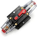 Miniatyrbillede 1 af 2: DC 12V 20A /30A/ 40A/ 50A/ 60A Bilbeskyttelse Mute Switch Sikringsholder 12V 30A