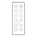 Miniatyrbilde 4 av 5: 6 stk LED-skaplys med 2 fjernkontroller