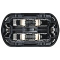 Miniatyrbillede 2 af 5: Skrabehoveder nem udskiftning af blade og indsatser til Braun 3 Series 300S 301S 310S 320S 330S 340S 360S 380S 3000S, 32B, sort