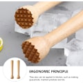 Miniatyrbillede 4 af 5: 2 stk. træ cocktail blender træ blender værktøj