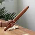 Miniatyrbillede 1 af 3: Rullepind i træ til bagning Non-stick fransk rullepind i træ [HONGDE]