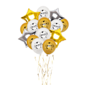 Miniatyrbillede 3 af 4: 50 x 12\" latexballoner Graduation Bash balloner White