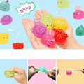 Miniatyrbillede 4 af 4: 8 stk. jumbo glitter mochi squishy legetøj squishy dyr stressaflastning