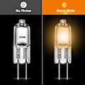 Miniatyrbillede 4 af 7: G4 halogenlamper 20W 12V - Varmt hvidt - 20 pakning 20W