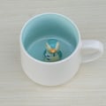 Miniatyrbillede 3 af 5: 3D pingvin kaffekrus, 350 ml, dyredesign, håndlavet, fødselsdagsgave