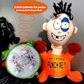 Miniatyrbild 2 av 5: Punch Me Mjukt Stoppad Stressresistent Elektrisk Plysch Elektrisk